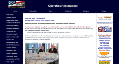 Desktop Screenshot of operationrest.org