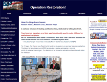 Tablet Screenshot of operationrest.org